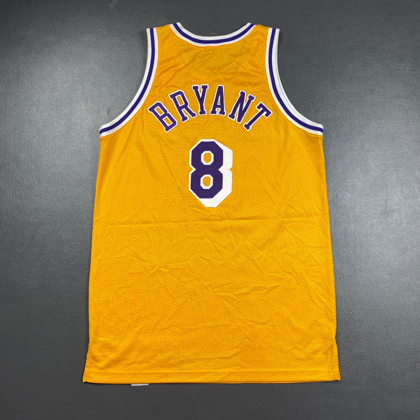 100% Authentic Kobe Bryant Nike 98 99 Los Angeles Lakers Pro Cut Jersey 46+4"