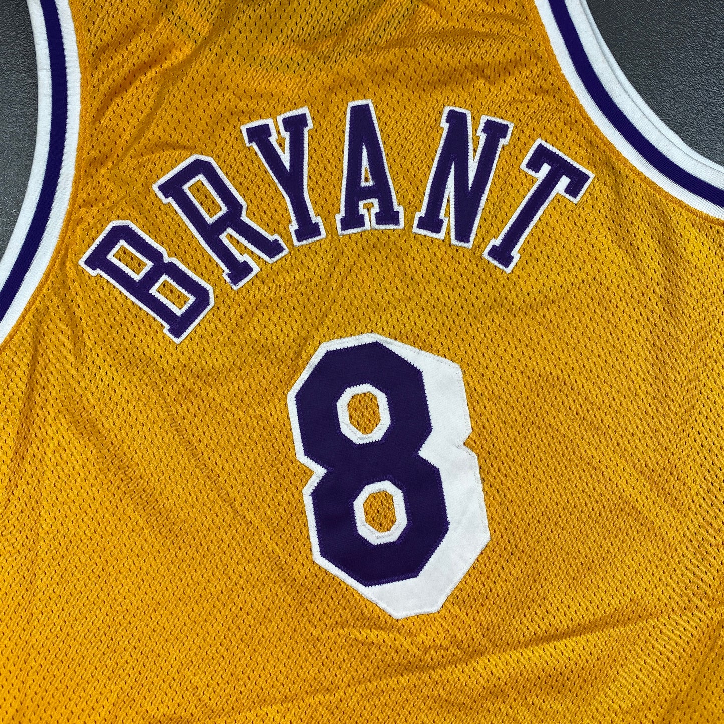 100% Authentic Kobe Bryant Nike 98 99 Los Angeles Lakers Pro Cut Jersey 46+4"