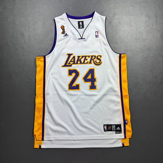 100% Authentic Kobe Bryant Adidas 2008 NBA Finals Lakers Jersey Size XL Mens