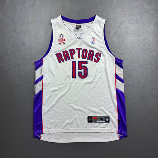100% Authentic Vince Carter Vintage Nike Toronto Raptors Jersey Size 48 XL Mens