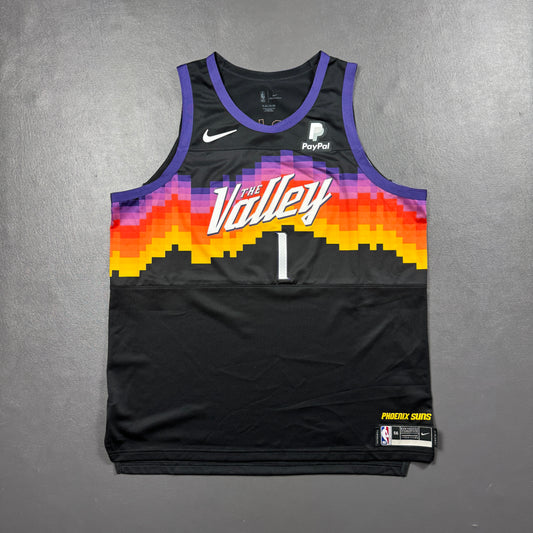 100% Authentic Devin Booker Nike Suns City Edition The Valley Jersey Size 56 2XL