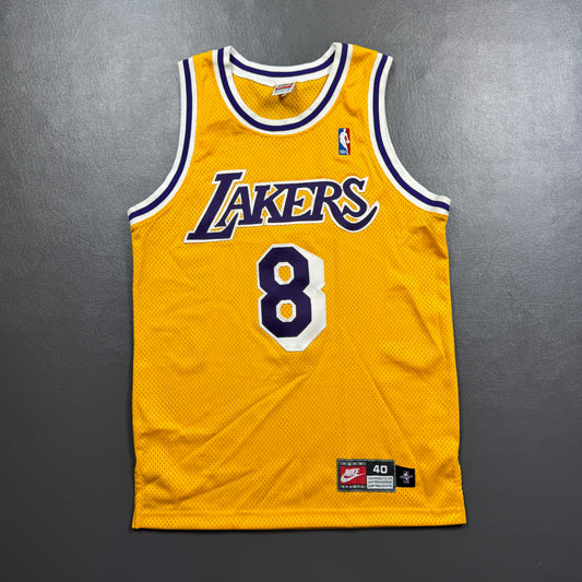 100% Authentic Kobe Bryant Vintage Nike 1998 LA Lakers Jersey Size 40 M Mens