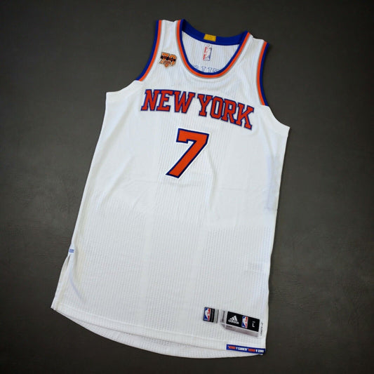 100% Authentic Carmelo Anthony Adidas 2016 Knicks Game Issued Jersey Size L+2"