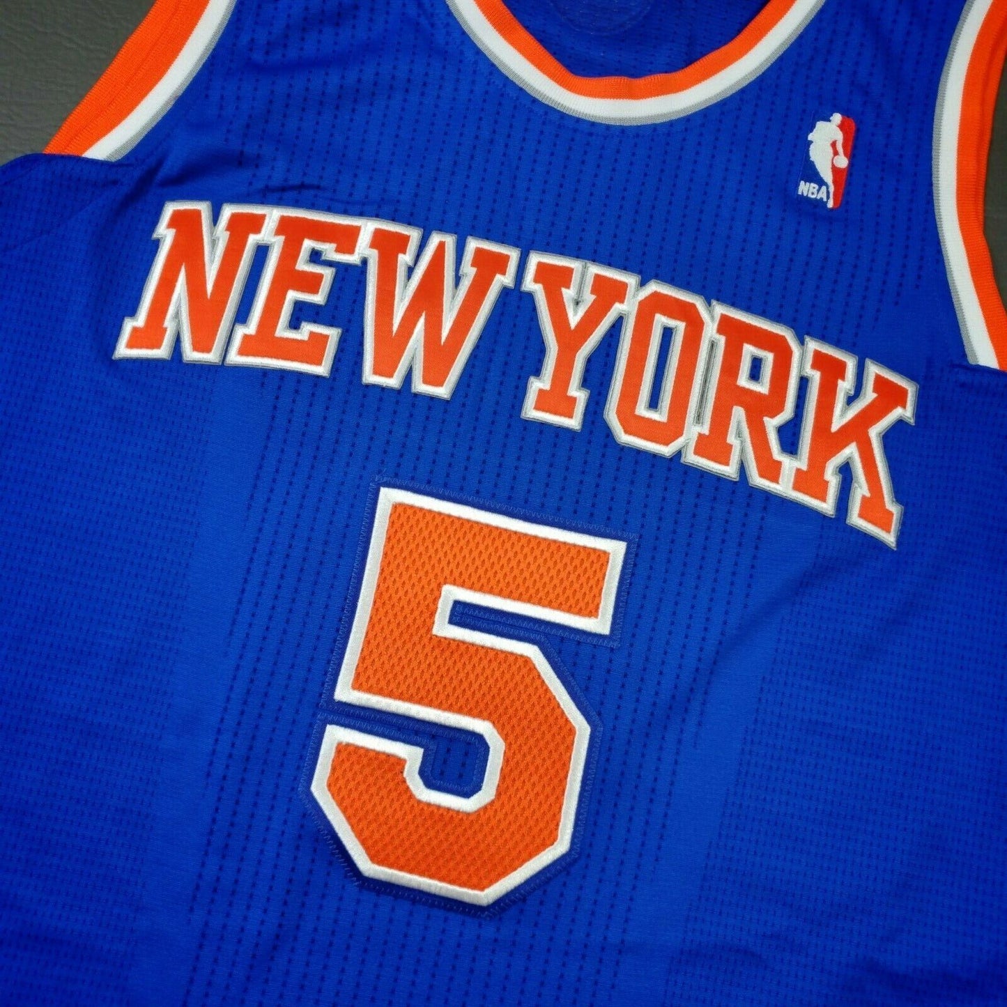 100% Authentic Jason Kidd Adidas 2012 NY Knicks Team Issued Jersey Size XL+2"