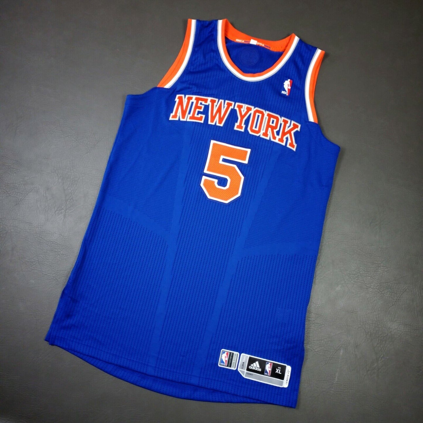 100% Authentic Jason Kidd Adidas 2012 NY Knicks Team Issued Jersey Size XL+2"