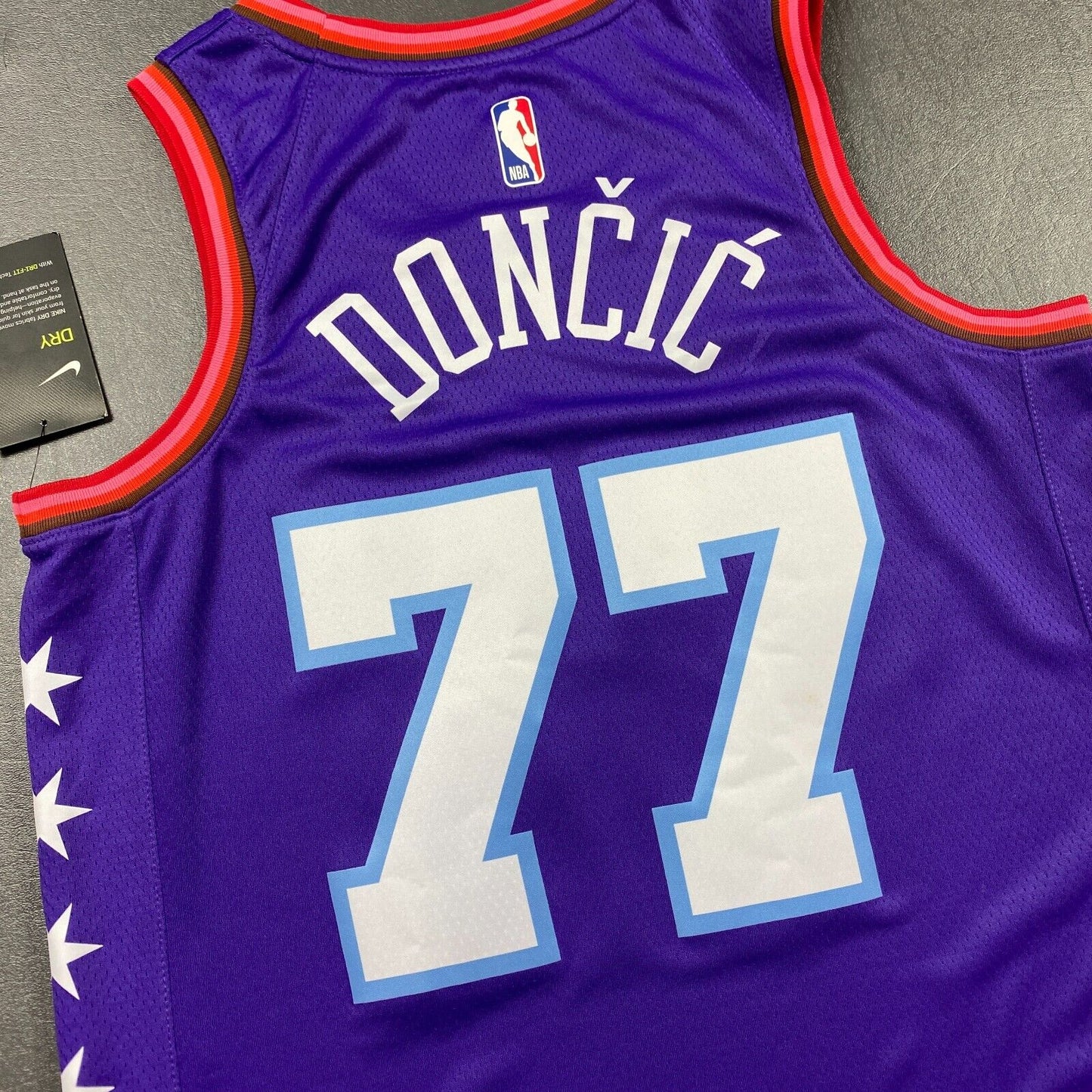 100% Authentic Luka Doncic Nike 2020 All Star Team World Jersey Size 44 M Mens