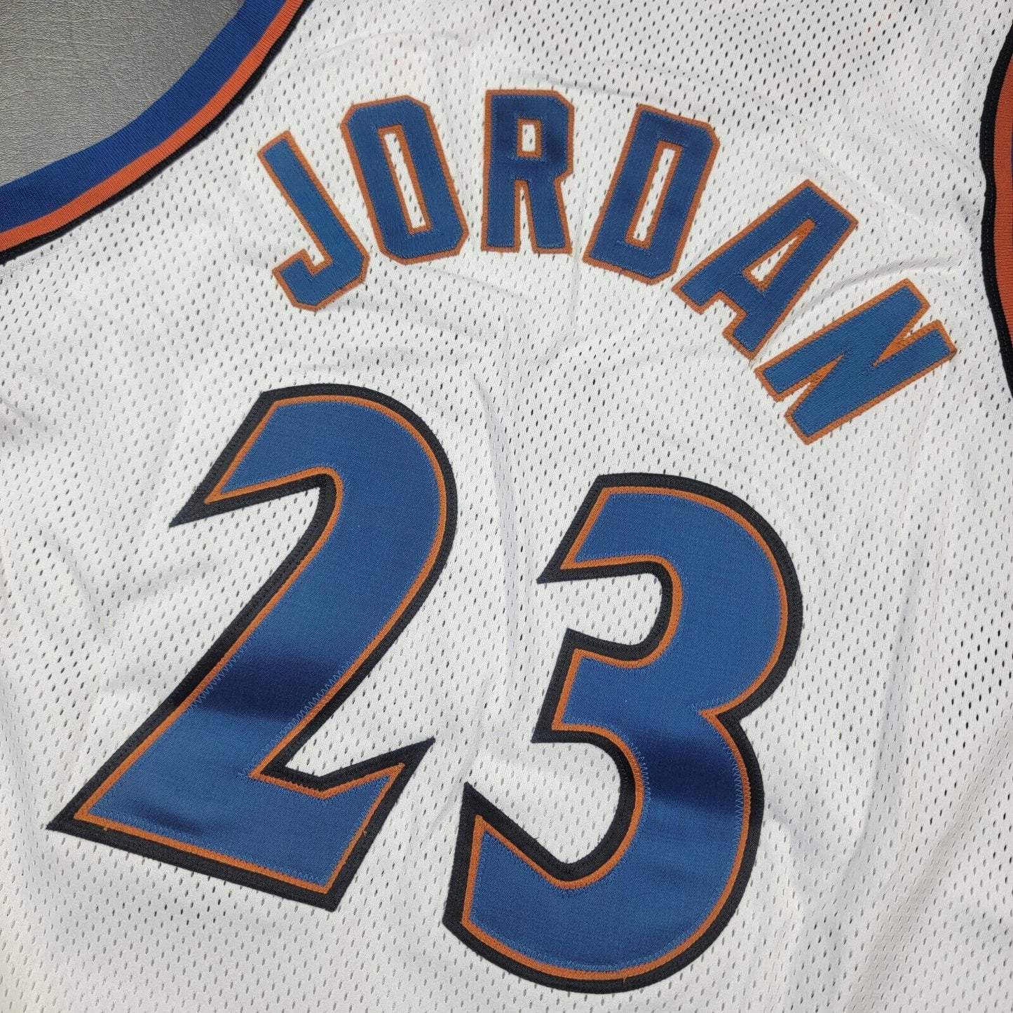 100% Authentic Michael Jordan Vintage Nike Wizards Pro Cut Jersey Size 50+4" 911