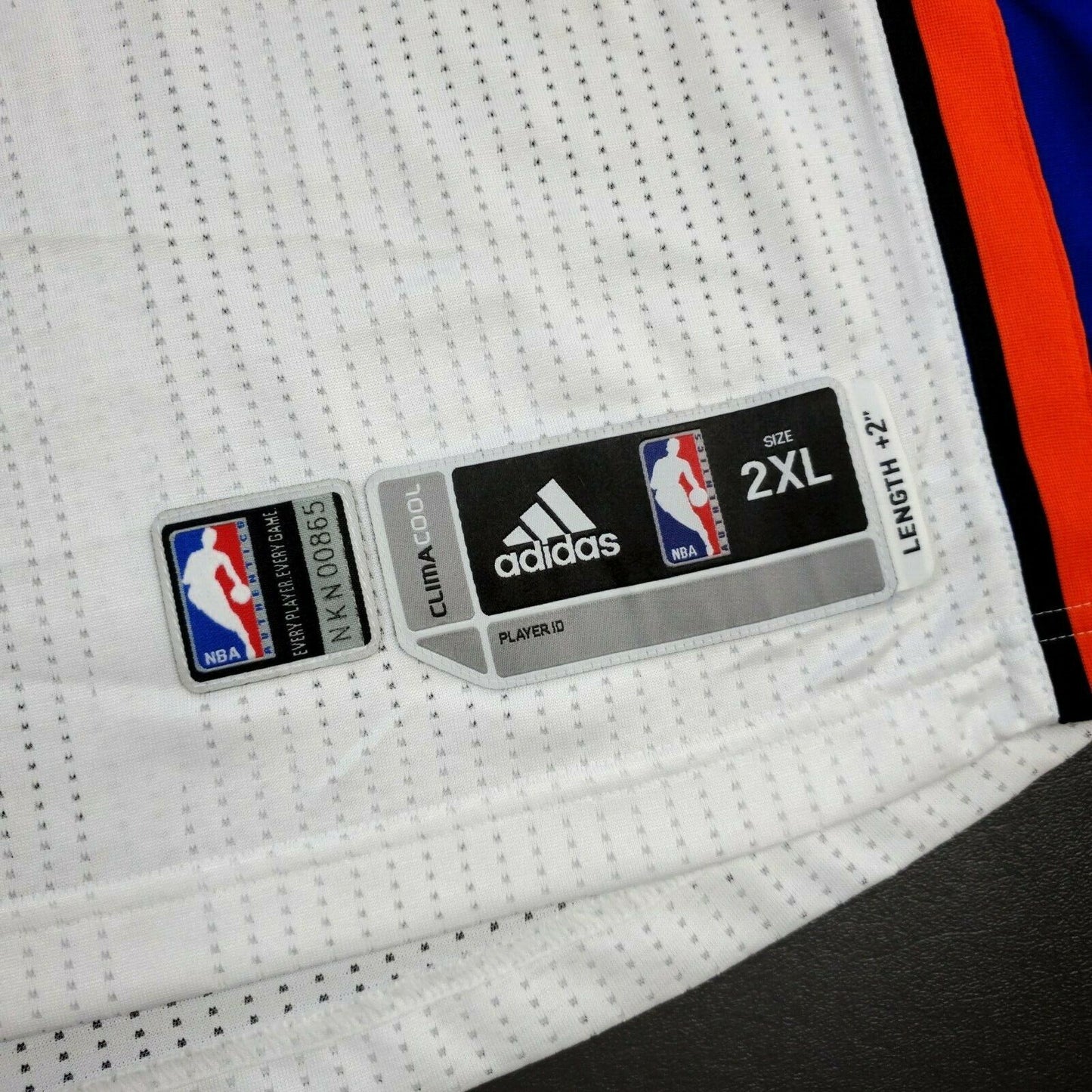 100% Authentic Jeremy Lin 2011 New York Knicks Pro Cut Jersey 2XL+2"