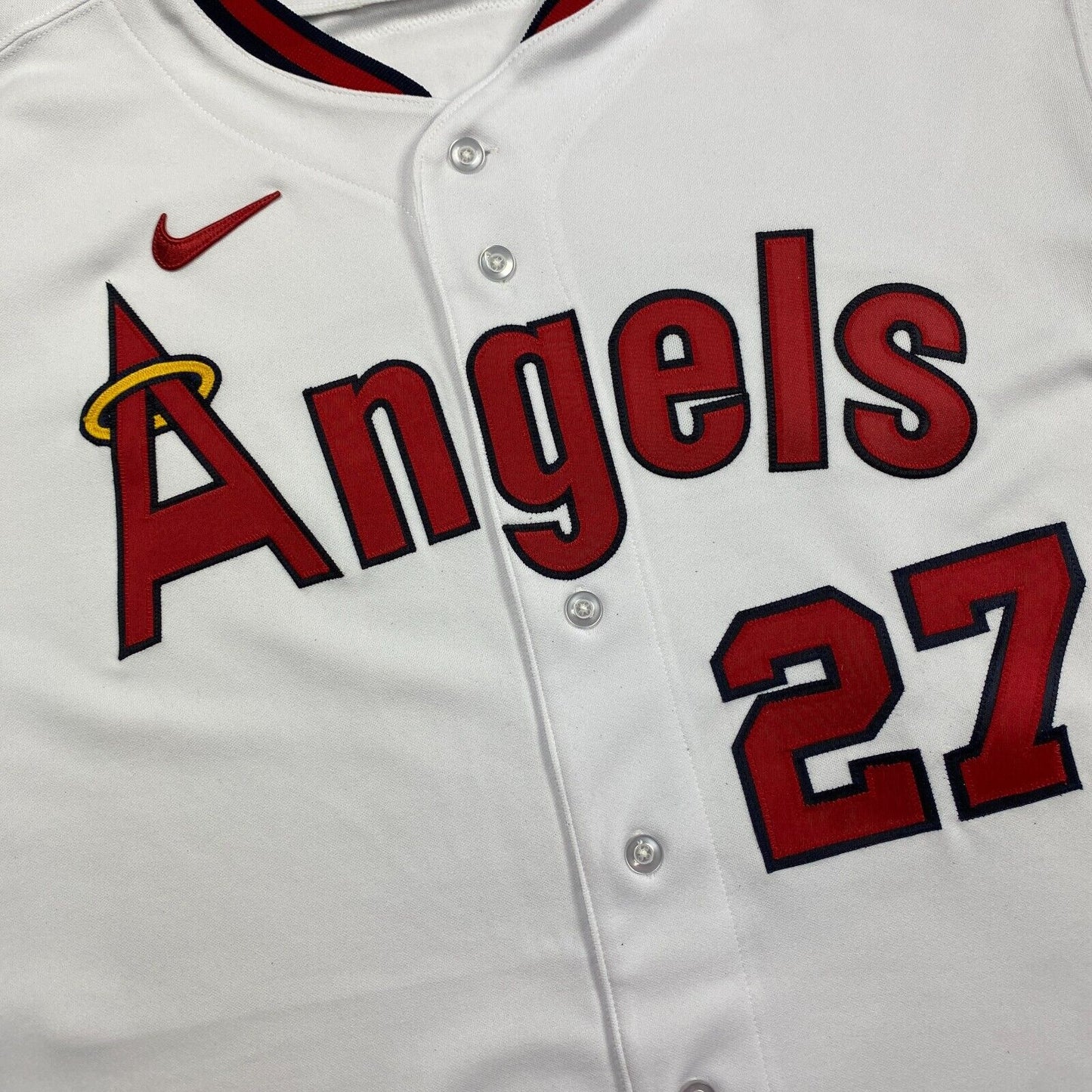 Nike Los Angeles Angels Issued Jersey Customized into Mike Trout Size 52 Mens