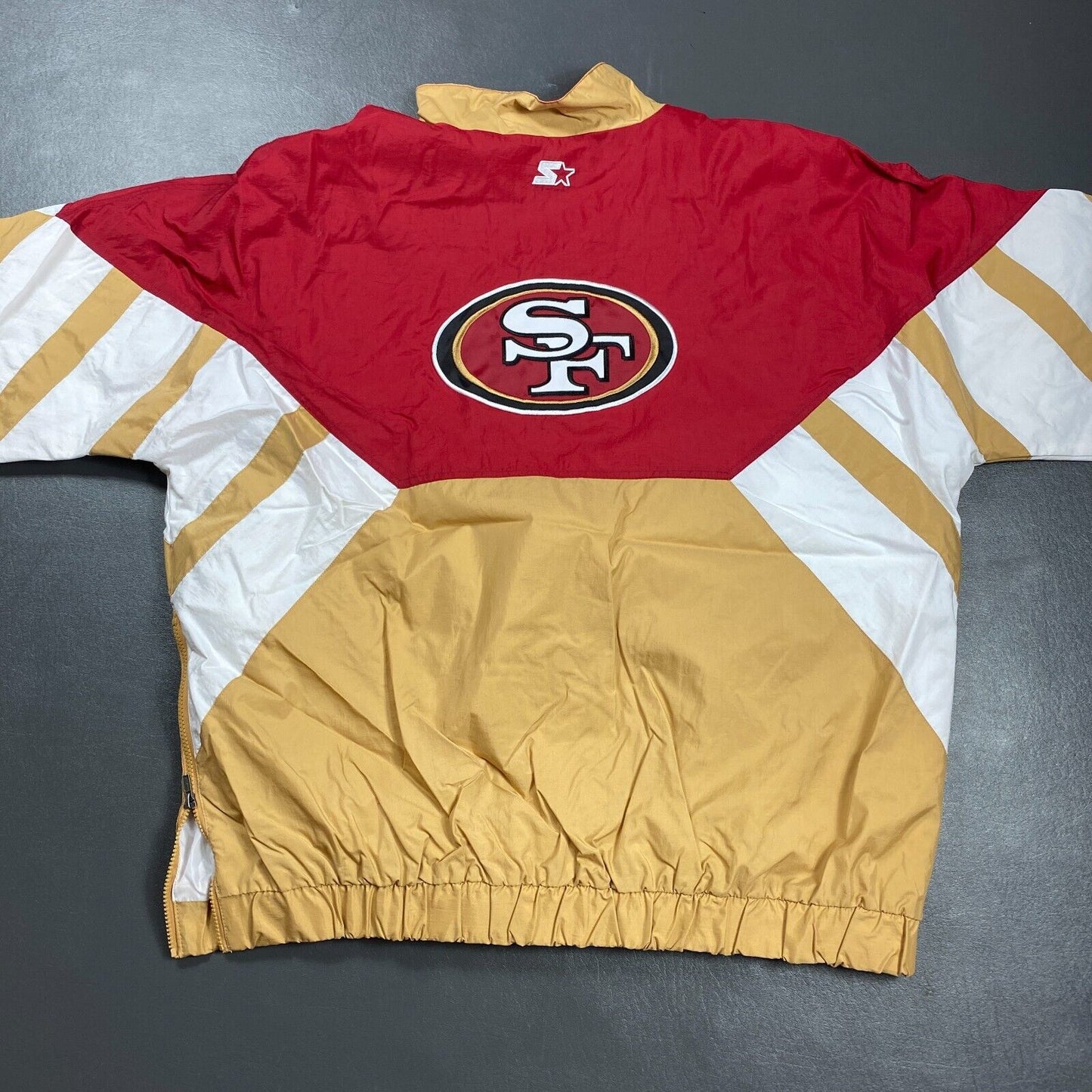 100% Authentic San Francisco 49ers Vintage Starter Jacket Size 2XL Mens