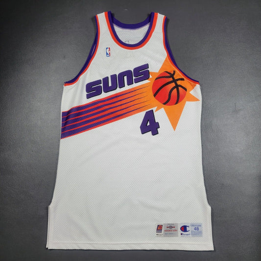 100% Authentic Michael Finley Vintage Champion 95 96 Suns Pro Cut Game Jersey