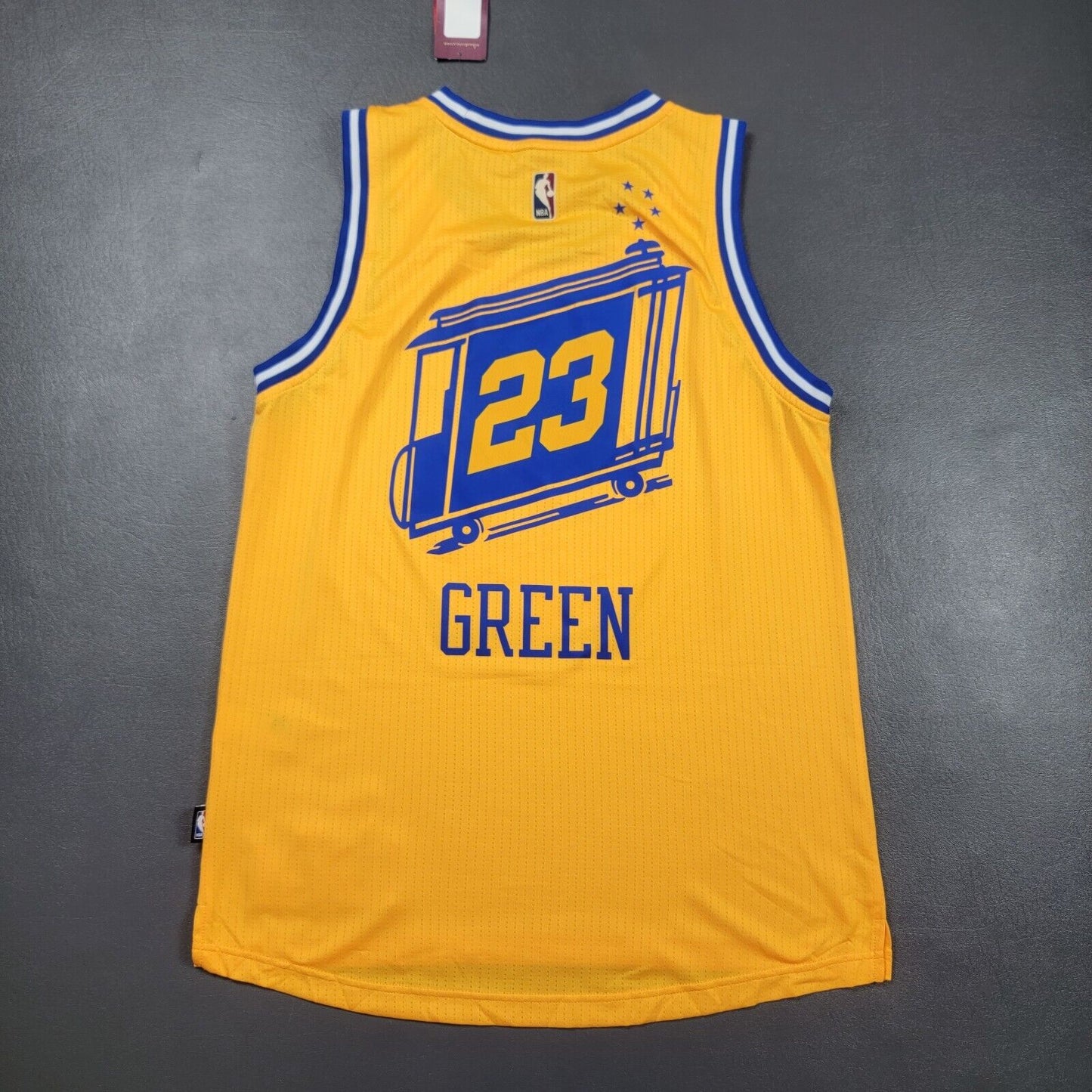 100% Authentic Draymond Green Adidas Warriors The City HWC Jersey Size M Mens