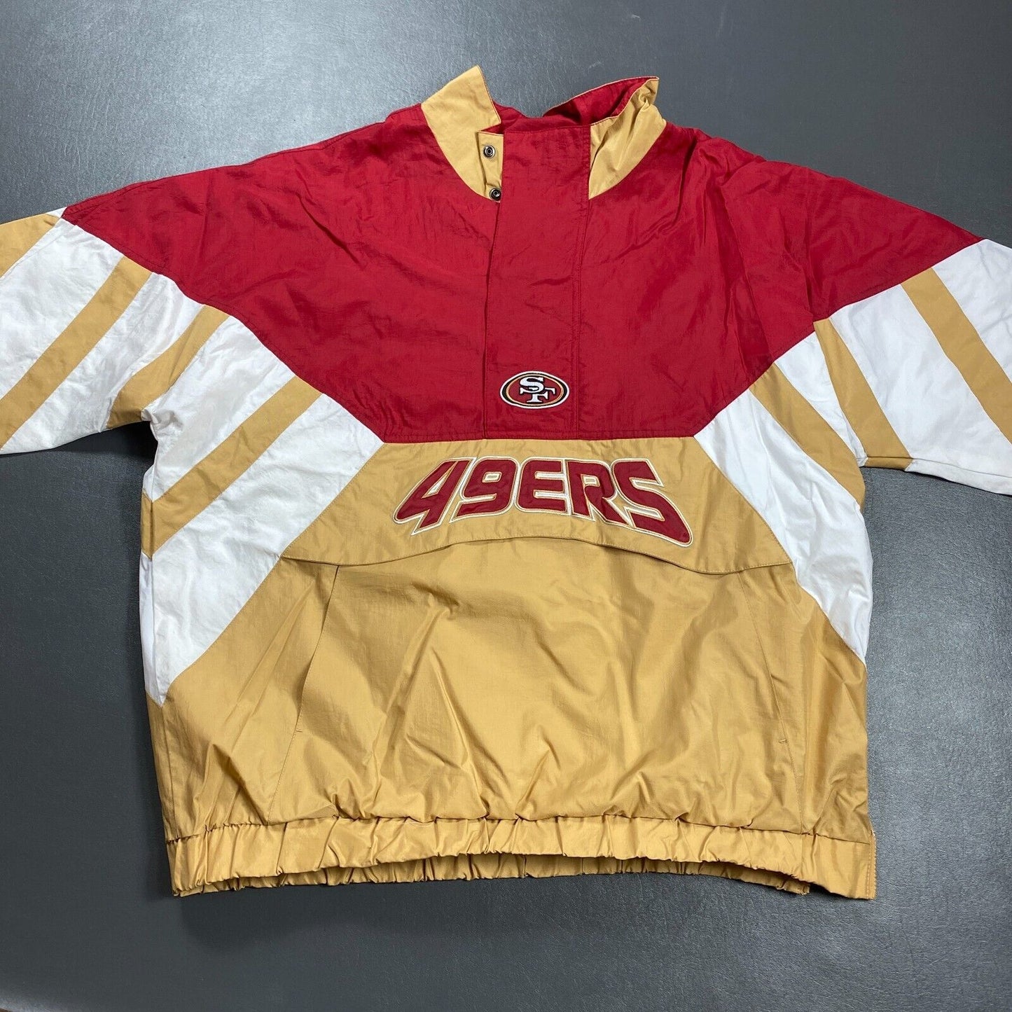 100% Authentic San Francisco 49ers Vintage Starter Jacket Size 2XL Mens