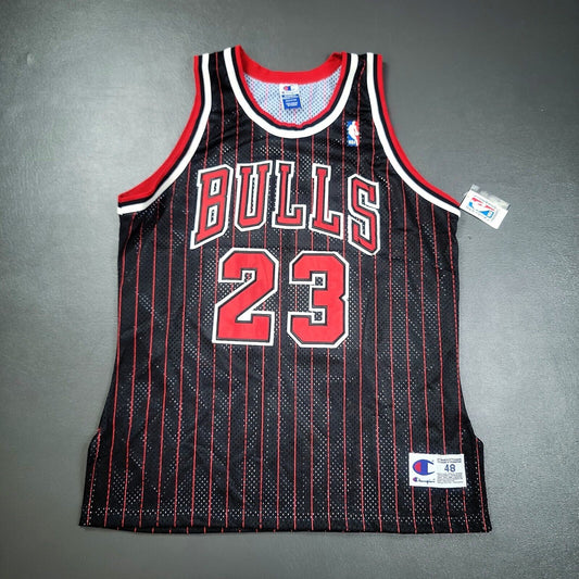 100% Authentic Michael Jordan Vintage Champion 95 96 Bulls Jersey Size 48 L XL