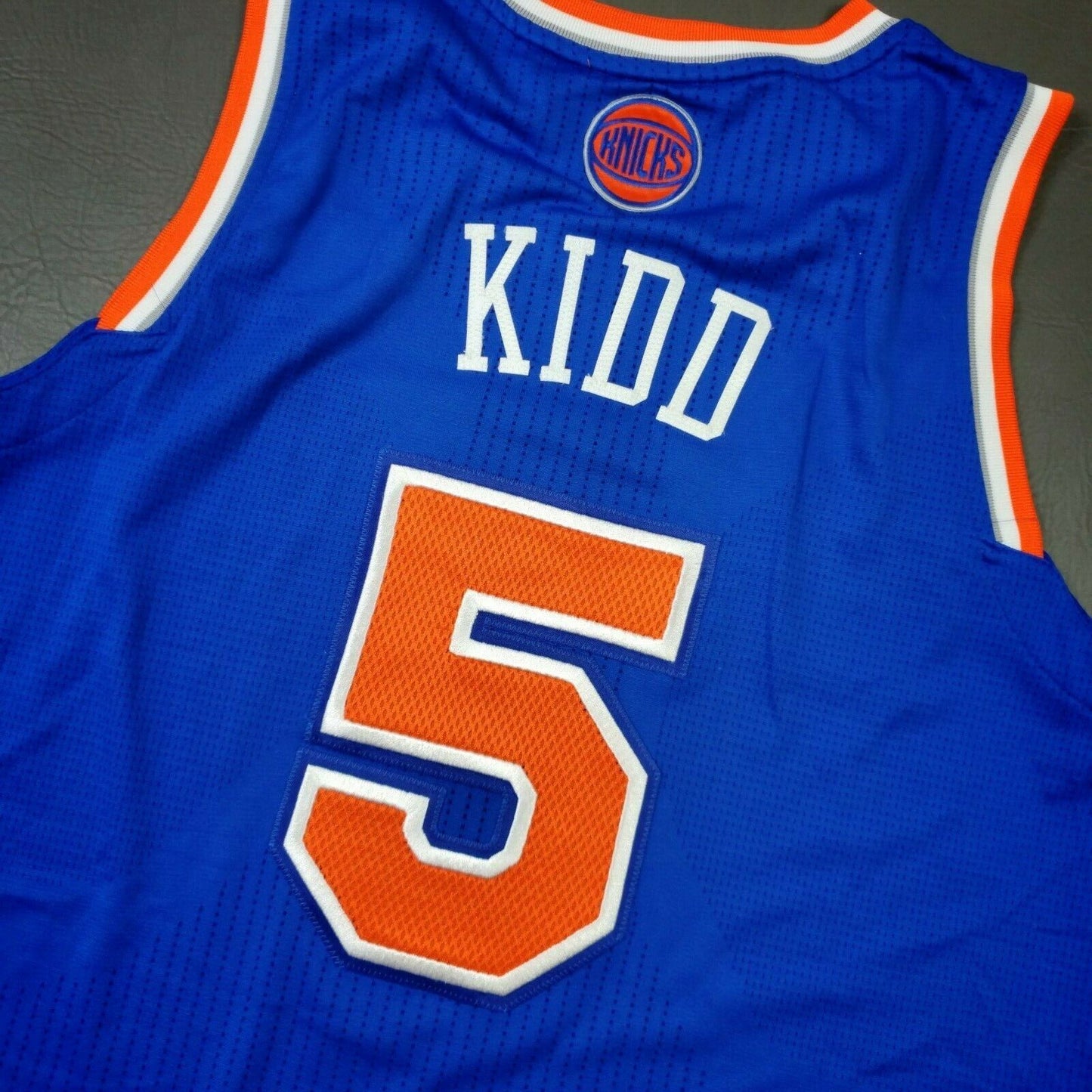 100% Authentic Jason Kidd Adidas 2012 NY Knicks Team Issued Jersey Size XL+2"