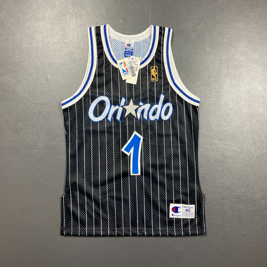 100% Authentic Penny Hardaway Vintage Champion 96 97 Magic Jersey Size 40 M