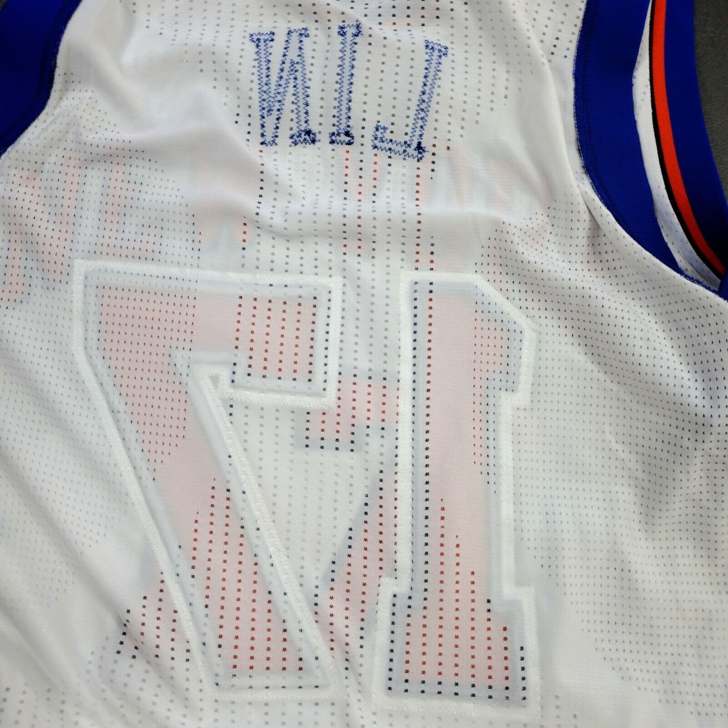 100% Authentic Jeremy Lin 2011 New York Knicks Pro Cut Jersey 2XL+2"