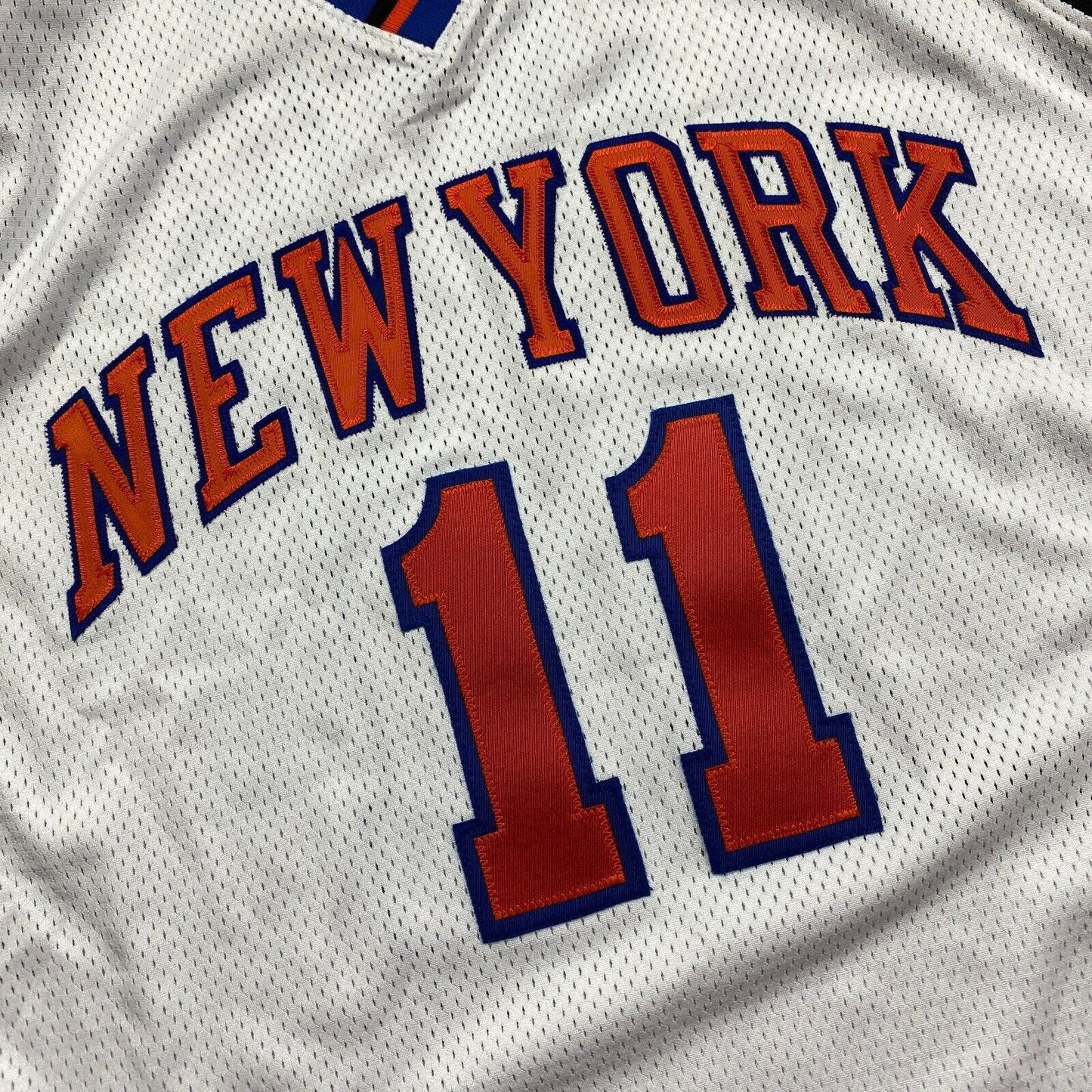 100% Authentic Jamal Crawford Signed Reebok NY Knicks Jersey JSA COA Size 40 M L