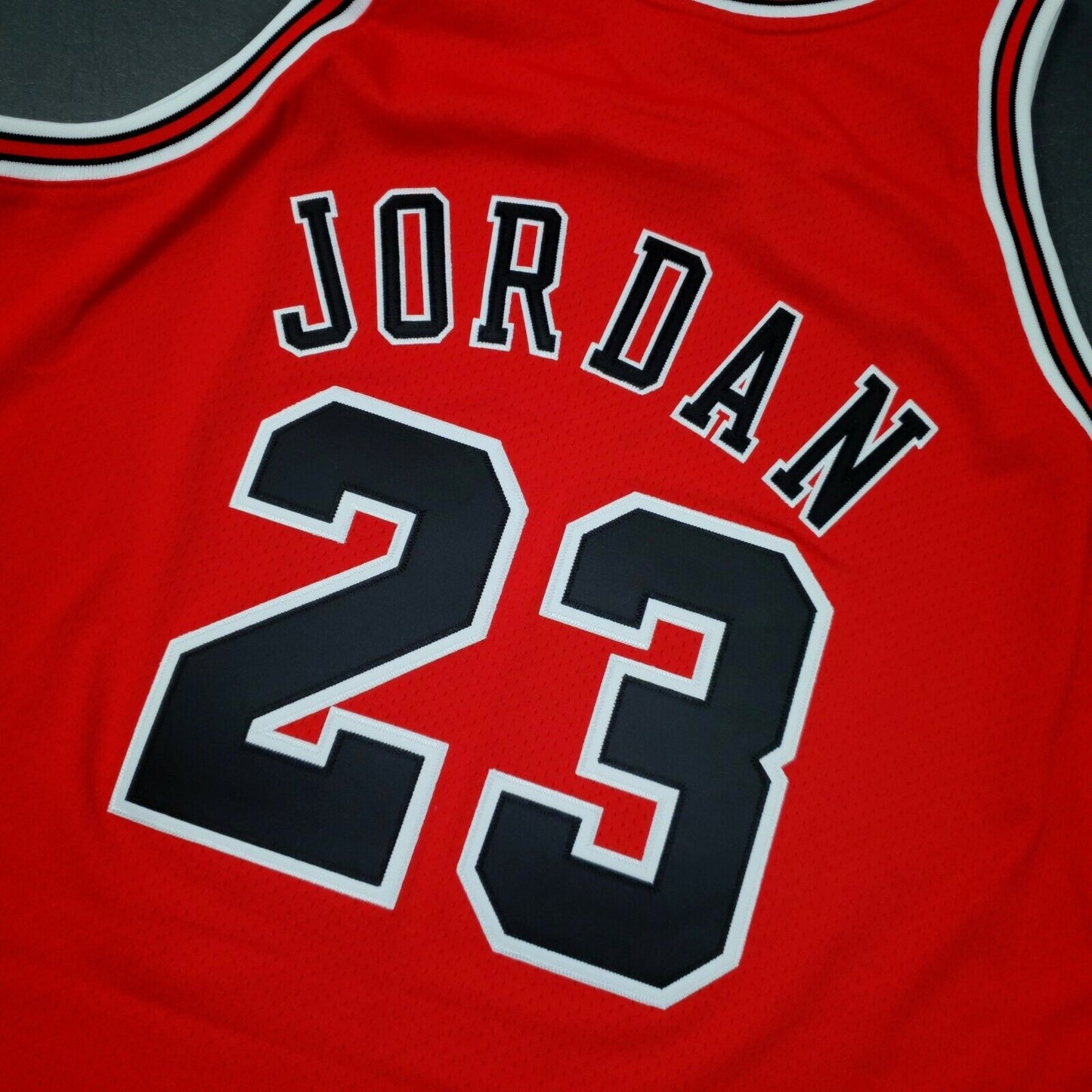 100% Authentic Michael Jordan Mitchell & Ness 97 98 Bulls Jersey Size 52 2XL
